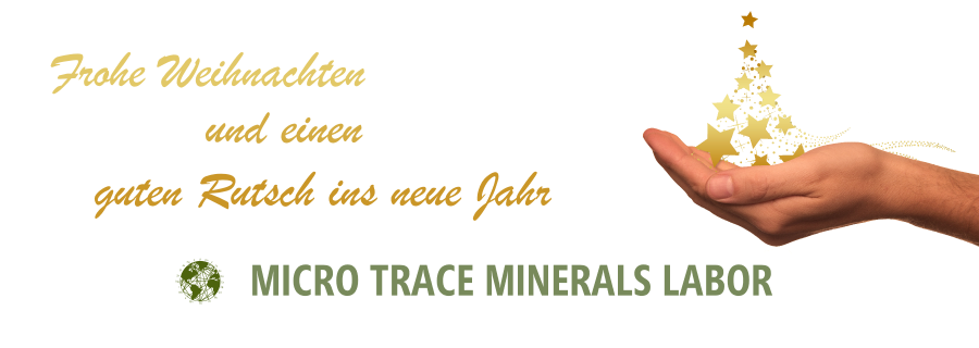 Weihnachtsgrüße von MTM | Micro Trace Minerals!