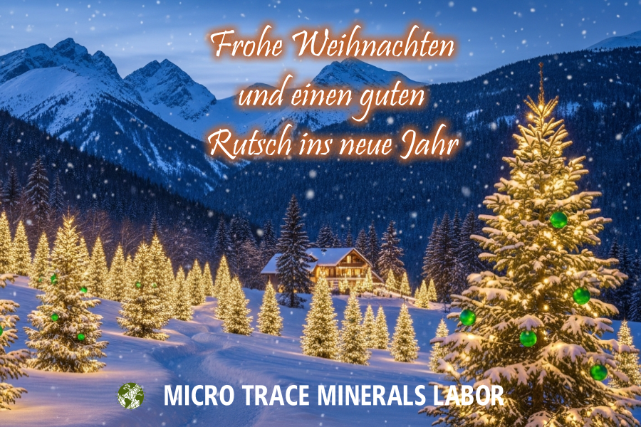 Weihnachtsgrüße von MTM | Micro Trace Minerals!