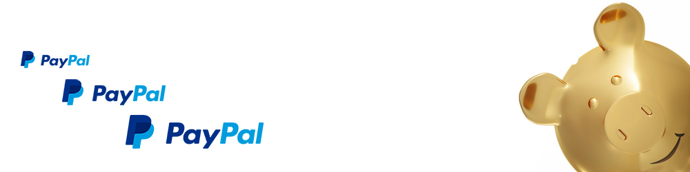 PayPal - Płatność - PayPal logo - Skarbonka